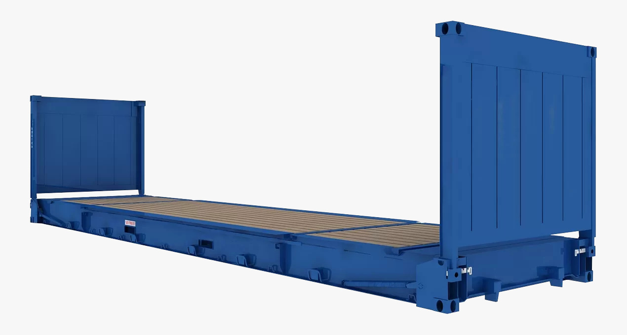 40 Ft Flat Rack Container